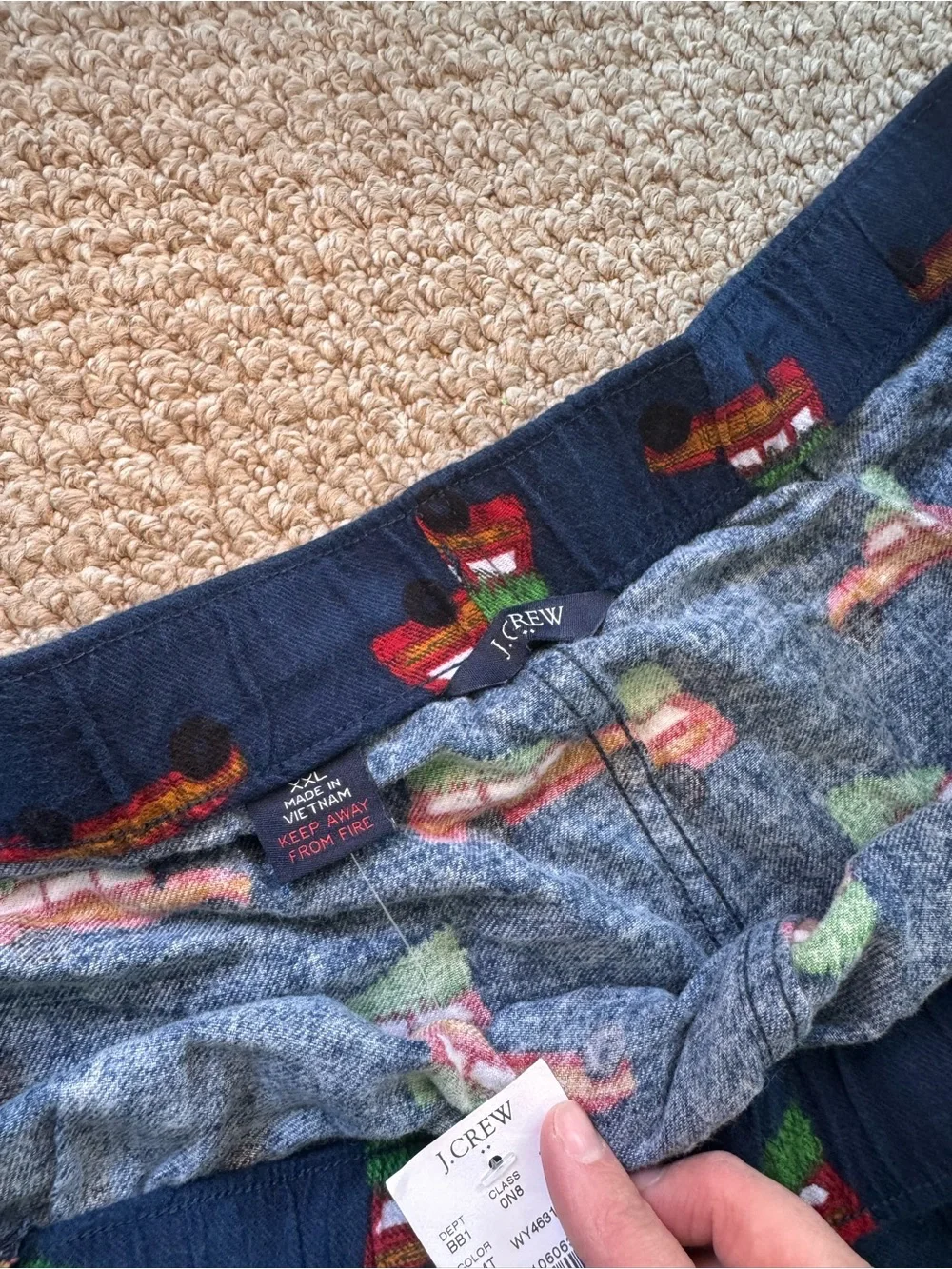 J. Crew soft navy